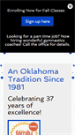 Mobile Screenshot of metrogymokc.com